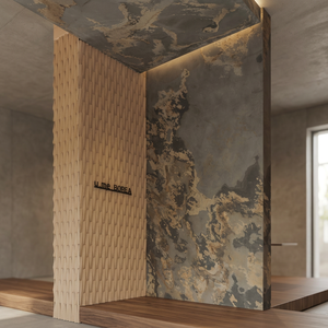 Revêtement mural en pierre naturelle décorative, imperméable, style industriel, pierre empilée pour la décoration intérieure d'appartements et de gymnases - Product Image 2