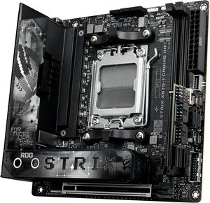 Tarjeta Madre para Juegos ASU ROG STRIX X870-I con WiFi, Socket <span class=keywords><strong>AM5</strong></span> para AMD, para CPU de las Series 9000/8000/7000, Doble Canal DDR5, Nueva - Product Image 1