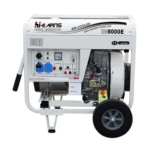 Low price 7KW electric start openframe diesel generator