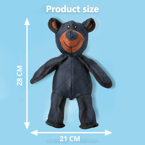 Kırılmaz Teddy Extreme Bear Oxford bez agresif Chewers için peluş köpek gıcırtılı oyuncak dolması - Product Image 6