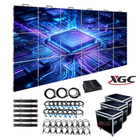 Pantalla LED de Alquiler con Píxeles Pequeños P2.604, Pantalla de Video para Escenarios al Aire Libre, Fondo para Conciertos y Eventos, Control Novastar, 5000cd