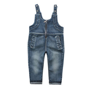 Abbigliamento per bambini Produttore di Alimentazione Nuovo di Alta Qualità Del Bambino del Ragazzo Della Bretella Dei Pantaloni Dei Jeans del Commercio All'ingrosso Per Il Bambino - Product Image 1