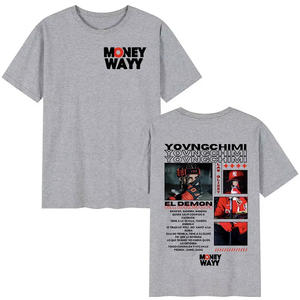 <span class=keywords><strong>Camiseta</strong></span> con estampado <span class=keywords><strong>de</strong></span> gran tamaño <span class=keywords><strong>de</strong></span> algodón 100% <span class=keywords><strong>de</strong></span> lujo <span class=keywords><strong>de</strong></span> verano con logotipo personalizado para hombre, estilo Vintage <span class=keywords><strong>Slam</strong></span> <span class=keywords><strong>Dunk</strong></span>, ajuste holgado, longitud corta, 220 gramos - Product Image 2