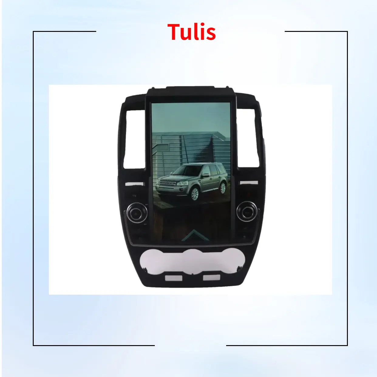 13.6 Inch Android 8.1 Tesla Stijl Px6 Auto Gps Navigatie Voor Land Rover Freelander 2 2007 + Multimedia Speler Radio