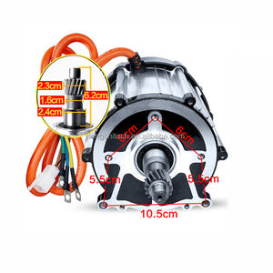 Moteur BLDC haute puissance professionnel 48V 60V 72V 1000W 1200W 1500W 1800W 2000W, moteur différentiel pour conversion de scooter électrique - Product Image 3