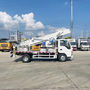ISUZU Aerial Working Platform Truck 27M Reach Diesel Manlift for Construction - Product Image 6
