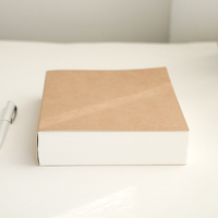 Carnet de notes A5 en cuir 320 pages 100 Gsm, papier épais vert, journal de travail à couverture rigide pour la prise de notes 5.7x8.3 pouces