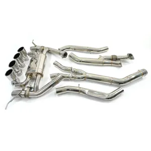 CSZ 304 Stainless Steel Catback Single Midpipe For BMW S58 G80 G82 M3 M4 3.0T Valvetronic Exhaust