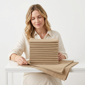 Serviette en coton tissé de qualité supérieure, absorbante et à séchage rapide, écologique, pour le nettoyage de la cuisine, fabricant en gros - Product Image 1