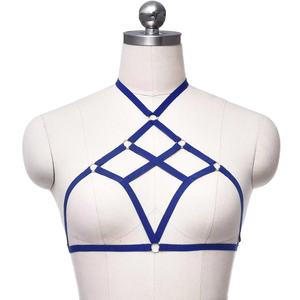 Reggiseno a Cinghia di Alta Qualità, Lingerie Sexy Traforata, Reggiseno con Cintura alla Moda per Donne, Top Corto Traforato Regolabile - Product Image 4