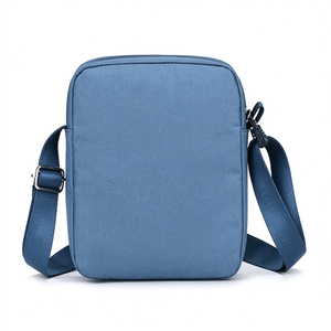 Bolso Bandolera Oxford para Hombre, Personalizado con Logotipo, Impermeable, Ligero, de Poliéster, Mini Bolso de Cintura Negro, Venta al Por Mayor de Fábrica - Product Image 2