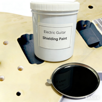 Peinture de blindage conductrice en acrylique pour guitare électrique basse Réduction du bruit interne Peinture de blindage électromagnétique