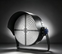 Reflector LED de Alta Luminosidad de 500W para Estadios Deportivos, IP67, Aluminio, Certificado CE, Garantía de 5 Años, 3000K/4000K/6500K, Ra85