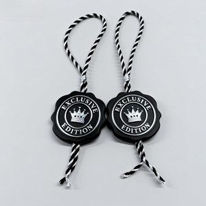 Etiquetas colgantes de plástico personalizadas para ropa, precintos de seguridad, etiquetas colgantes para ropa, gránulos colgantes para ropa - Product Image 6
