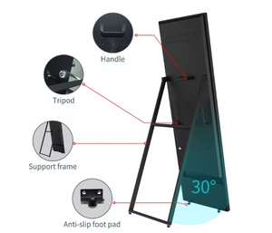 55 inch HD thông minh dọc có thể gập lại Áp phích kỹ thuật số cao cấp kỹ thuật số biển và hiển thị cho quảng cáo - Product Image 5