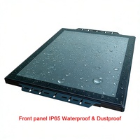 IP65 Kapasitif Dokunmatik 17 İnç Taşınabilir Metal Gövdeli HD TV Monitör 1280x1024 Çözünürlük CE/FCC Sertifikalı