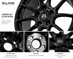 Jantes en alliage d'aluminium forgé léger ZL pour <span class=keywords><strong>Audi</strong></span> <span class=keywords><strong>E</strong></span>-<span class=keywords><strong>tron</strong></span> GT <span class=keywords><strong>RS</strong></span> 20 22 pouces, jantes monobloc personnalisées - Product Image 3
