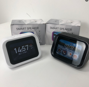 Hot bán <span class=keywords><strong>2025</strong></span> <span class=keywords><strong>New</strong></span> thông minh ai BT loa không dây với điều khiển bằng giọng nói LED hiển thị chất lượng cao âm thanh đồng hồ báo thức chức năng loa - Product Image 2