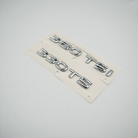 Insignia del alfabeto numérico, pegatina para coche, accesorios de Tuning para coche, etiqueta para maletero trasero, decoración, calcomanía con Logo