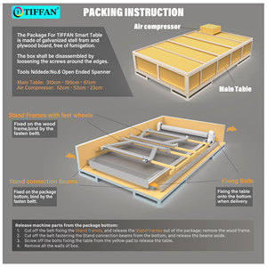 TIFFAN Hecho en China Mesa inteligente de vinilo 1500mm 1700mm Máquina laminadora de formato <span class=keywords><strong>ancho</strong></span> Laminadora plana con bomba de aire silenciosa - Product Image 6