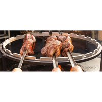 Ensemble d'outils de barbecue avec anneau en bois, livraison directe