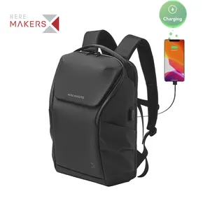 BSCI Factory High quality Luxury Eco Friendly Teenage Rucksack OEM Men Recycled Business Travel Laptop backpack supplier