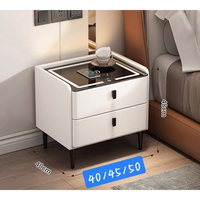 Table basse intelligente avec tiroir de refroidissement et recharge sans fil, meubles de maison avec réfrigérateur, mini table basse Frate