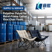 Polyol PEP (polyéther polyol) en provenance directe d'usine, matière première pour chaises rembourrées à structure métallique