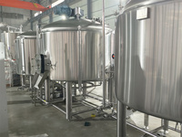Machine de brassage industrielle complète pour brasserie, capacité 1000 litres à 2000 litres, équipement de fabrication de bière