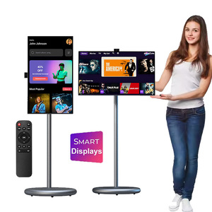 27 inch Android 15 kỹ thuật số biển hiển thị thông minh tầng kiosk LCD thông minh TV cảm ứng cầm tay màn hình màn hình với đứng - Product Image 1