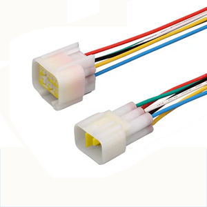 Изготовленный на заказ автомобильный жгут проводов в сборе с несколькими штыревыми соединителями (2P-16P) PBT Оловянная медь 48V-FW-C-NF-B FW-C-NM-B - Product Image 2