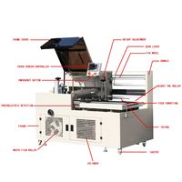 Machine d'emballage automatique industrielle électrique pour boîtes à œufs avec options de feuille métallique et de baril