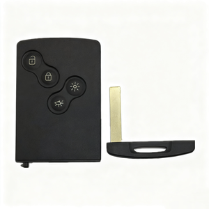 Carcasa para Llave de Coche, <span class=keywords><strong>Llaves</strong></span> de Vehículo, 4 Botones, Reemplazo de Control Remoto, <span class=keywords><strong>Funda</strong></span> para Llave, Sin Llave, para Renault Megane - Product Image 3