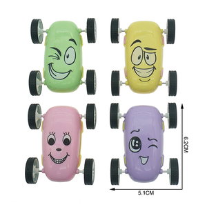 Nouveau Produet <span class=keywords><strong>Skip</strong></span> voiture en plastique Double face voiture inclinable pour enfants drôle jouant Mini modèle jouet de course - Product Image 5
