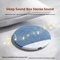 Nouvel appareil d'écoute musicale transfrontalier ultra-mince X3pro avec disque sonore intégré pour le sommeil et bruit blanc, pour haut-parleur 5.3, 200-500mAh