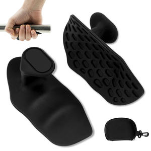 Cao su Ergonomic tay bảo vệ găng tay chống trượt Workout Grips cho trọng lượng nâng pull-up phòng tập thể Dục Đào Tạo - Product Image 2
