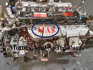 Motor turboalimentado TD42 usado en buenas condiciones garantizado con caja de cambios para nis-san Patrol a la venta - Product Image 2