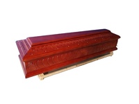 Ataúd de Madera para Adultos a Bajo Precio, Proveedor de China, Fábrica Original, Ataúd Funerario