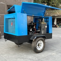 Kompresor Udara Diesel Portabel Tekanan Tinggi 5m3/menit 177 Cfm 18bar OEM ODM Pasokan Pabrik Kompresor Udara Mobile