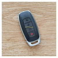 Lonsdor NS30-12 EN Universal Smart Key Fob, 4 Tombol Model Nissan Remote Subkey (Buka Kunci, Kunci, Buka Bagasi, Panic.)
