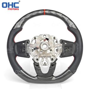 Volant de course LED personnalisé pour Bmw <span class=keywords><strong>Mini</strong></span> Cooper F54 F55 F56 F57 F60 2013 à <span class=keywords><strong>2021</strong></span> Volant LED en fibre de carbone - Product Image 6