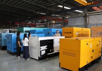 Générateur diesel super silencieux 250 kVA 300 kVA 240 kW, triphasé, démarrage électrique, AVR, pour atelier industriel, fabrication légère