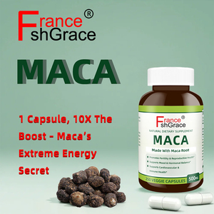 อาหารเสริมมาคา500มก. สำหรับผู้ชายและผู้หญิงสารสกัดจากสมุนไพรธรรมชาติช่วยเสริมความแข็งแรงเป็นพิเศษสำหรับดูแลสุขภาพ - Product Image 2