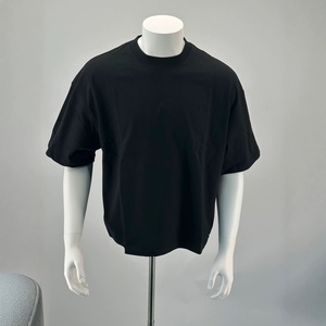 T-shirt Uomo <span class=keywords><strong>OLA</strong></span> Vintage con Stampa Cartoon 240g Oversize Vestibilità Ampia Manica Corta 100% Cotone Versione Boxy - Product Image 1