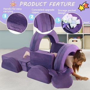 Kids <b>Sofa</b> Modern Play Room Couch Modular Soft <b>Foam</b> Couches Child Sectional Kids' Living Kids <b>Sofa</b> - Product Image 6