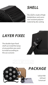 Bán buôn chức năng shehds đầy đủ màu sắc tùy chỉnh parcan đèn RGBW trên dẫn parcan hiệu ứng mệnh ánh sáng cho KTV thanh - Product Image 5