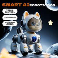 Ferngesteuerter Roboterhund Interaktives Haustier-Spielzeug Intelligenter Roboterhund mit Musik und Licht für Kinder Jungen Mädchen
