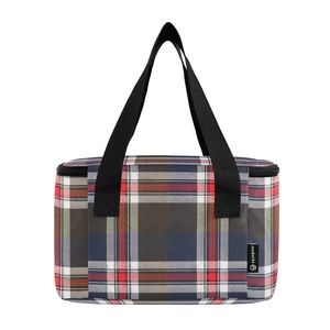 Wholesale Plaid Print Insulated <b>Lunch</b> Bag Custom Cooler Tote Reusable Thermal <b>Lunch</b> <b>Box</b> Bag <b>for</b> <b>Men</b> Women Work - Product Image 5