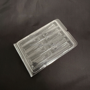 Estuche de plástico tipo clamshell con cierre a presión para 5 conos preliados, apto para conos enrollados de tamaño 1 1/4. - Product Image 4