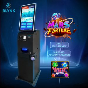 Borne de jeu de compétences Mars Fortune avec distributeur de tickets pour centres de divertissement - Product Image 1